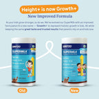 Gritzo Supermilk Height+ For 2-6Y Boys/Girls - Double Chocolate Flavor - Distacart