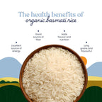 Bharat Vedica Organic Basmati Rice - Organic Basmati Chawal - Distacart