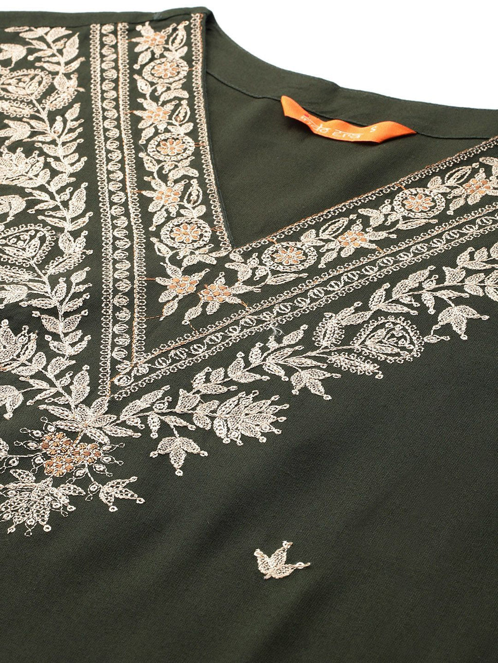 Indo Era Ethnic Motifs Embroidered Thread Work Kurta with Salwar & With Dupatta - Distacart