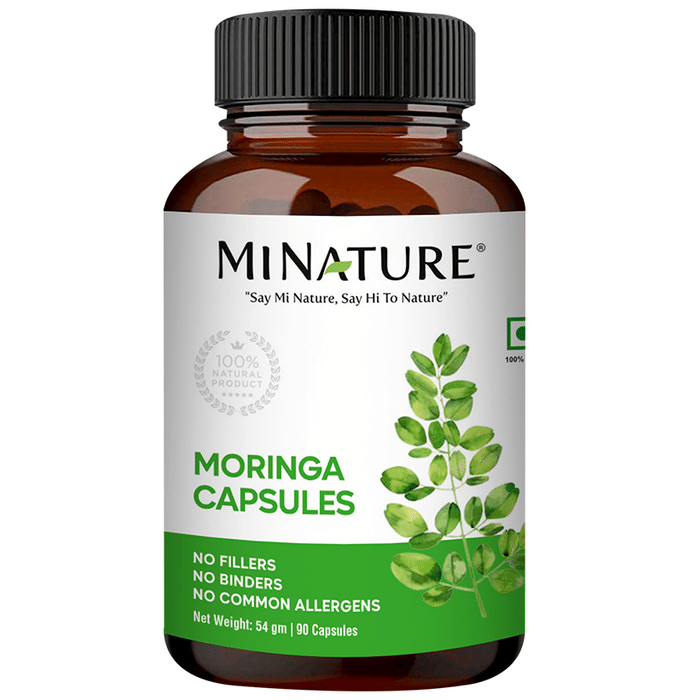 Minature Moringa Organic Capsules