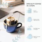 Blue Tokai Monsoon Malabar Medium-Dark Roast Easy Pour Sachets