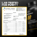 NUTRABAY Gold Hydrolyzed Pea Protein Powder - Rich Chocolate Crème