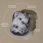 ILEM JAPAN Natural Konjac Sponge Body (Charcoal)