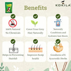 Kokila 100% Natural & Herbal Henna Mehandi Powder With 6 Ayurvedic Herbs, Organic Hair Colour