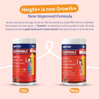 Gritzo Supermilk Height+ Health Drink For 13+Y Girls - Double Chocolate