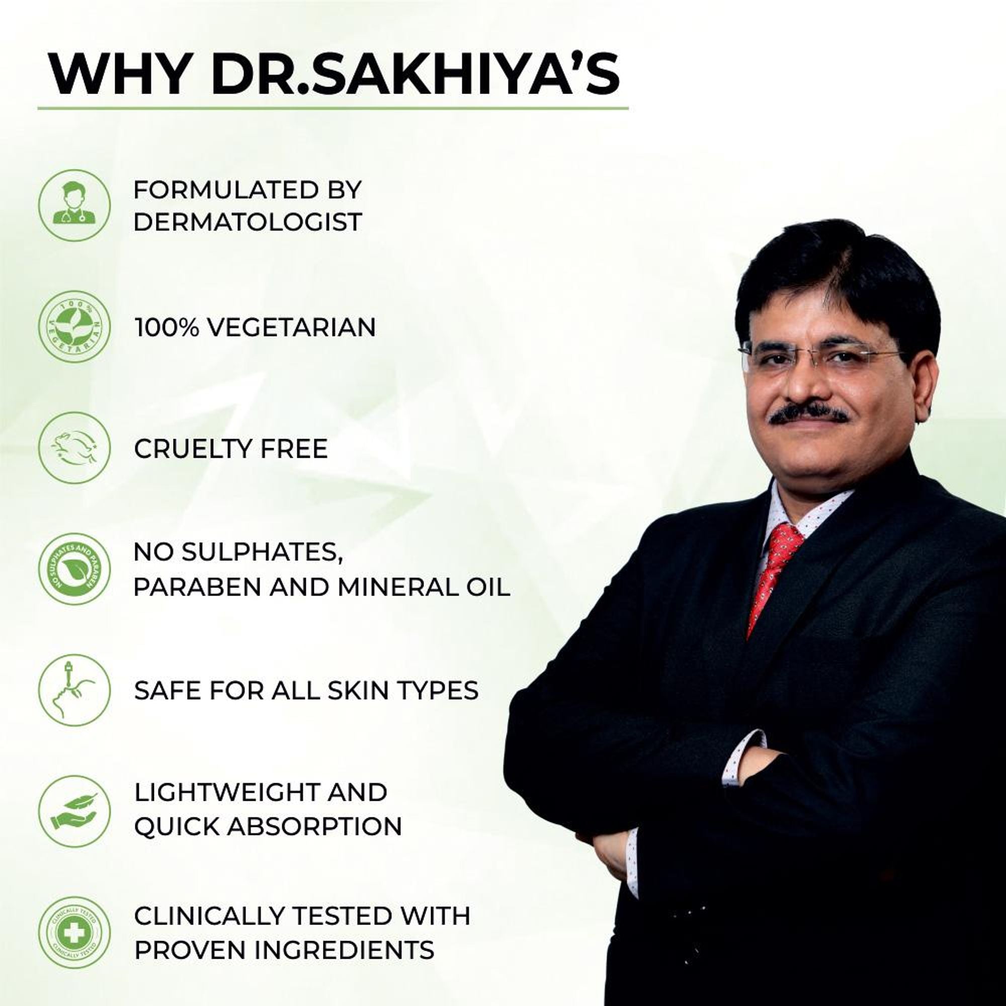 Dr.Sakhiya 2% Salicylic Acid Serum Anti-Acne Treatment for Pimples & Clogged Pores - Distacart