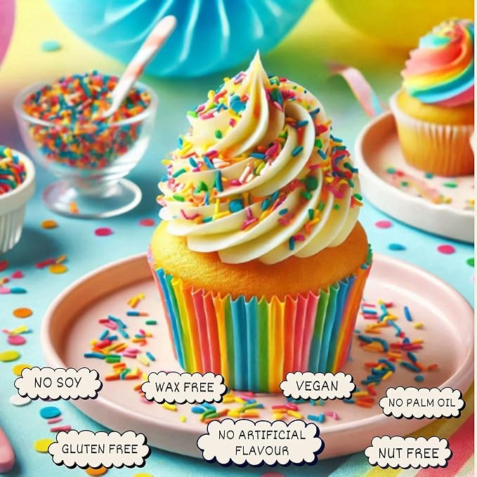 rainbow sprinkles for decoration 13 100 g