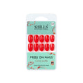 shills professional reusable press on nails oval spn529