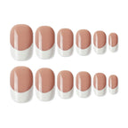 shills professional reusable press on nails french square spn722