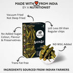 Foodio Bhindi Vacuum Fried Chips
