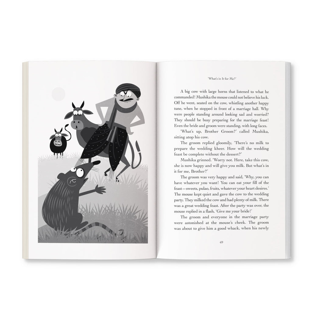 Grandma's Bag Of Stories: Collection of 20+ Illustrated short stories, traditional Indian folk tales by Sudha Murty