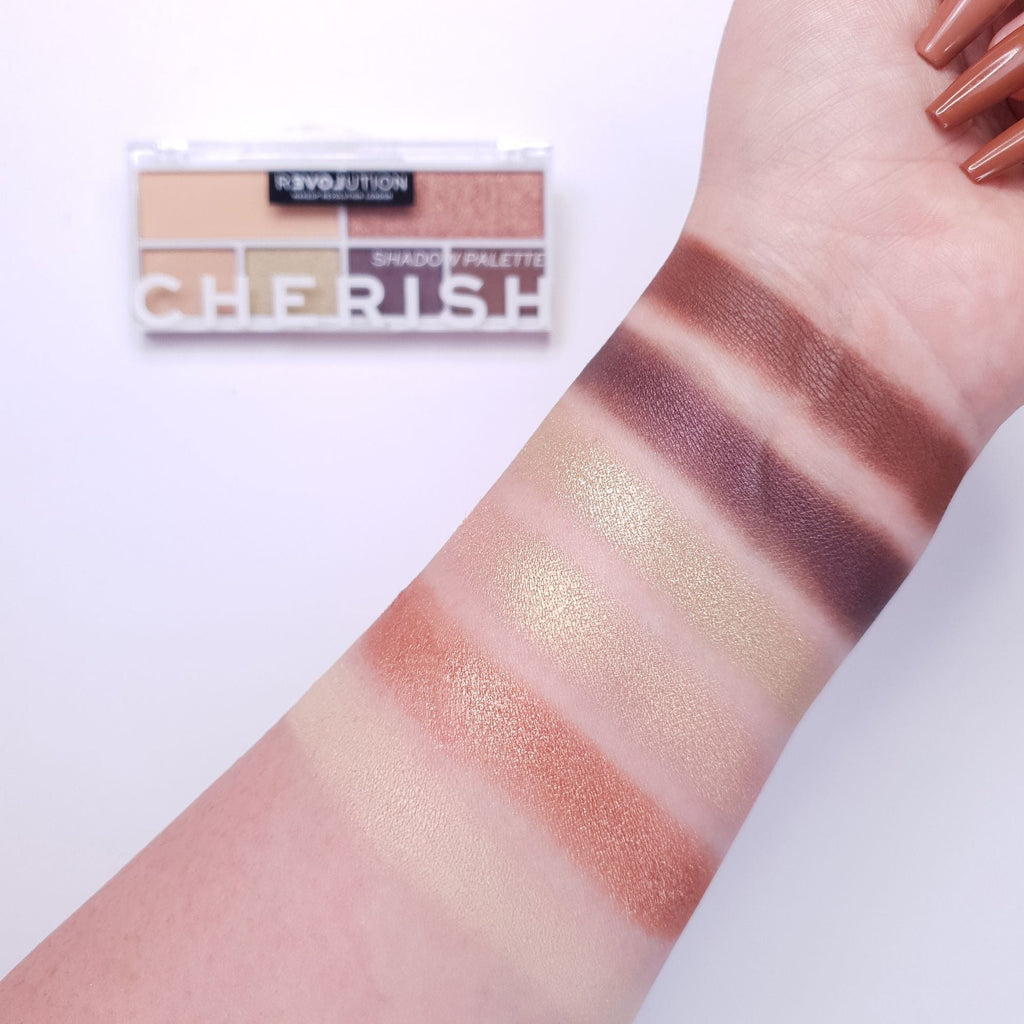 Makeup Revolution Relove Colour Play Eyeshadow Palette - Cherish - Distacart