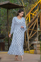 Juniper Women's Women Beautiful Grey Checked Tiered Dress - Distacart
