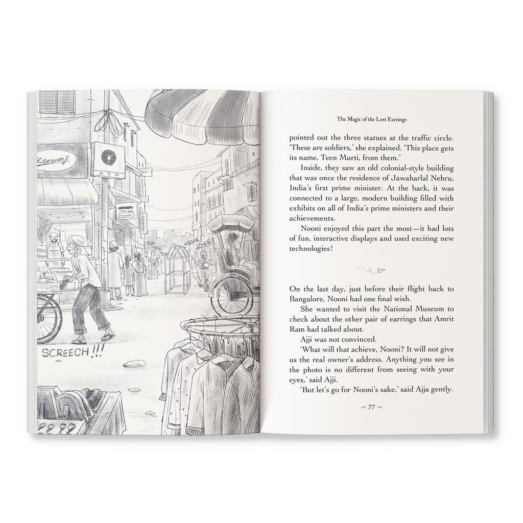 The Magic of the Lost Earrings: A New Nooni Adventure by Sudha Murty | A Story of History, Family Bonds and Hidden Treasures | Ages 9+