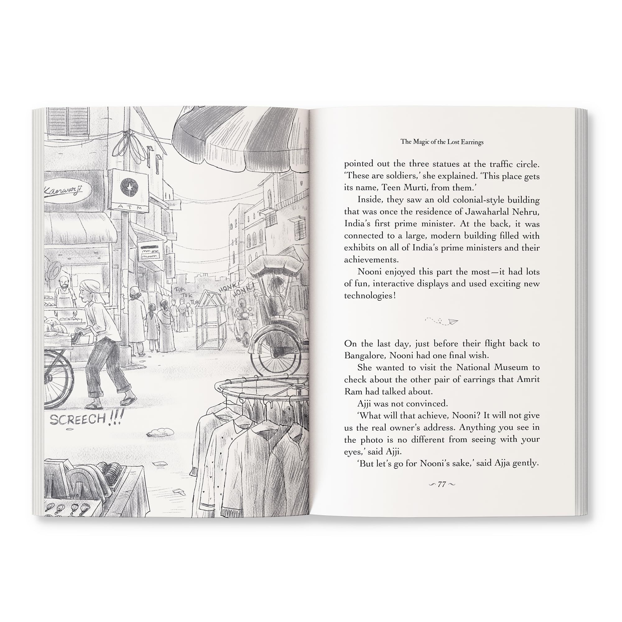 The Magic of the Lost Earrings: A New Nooni Adventure by Sudha Murty | A Story of History, Family Bonds and Hidden Treasures | Ages 9+