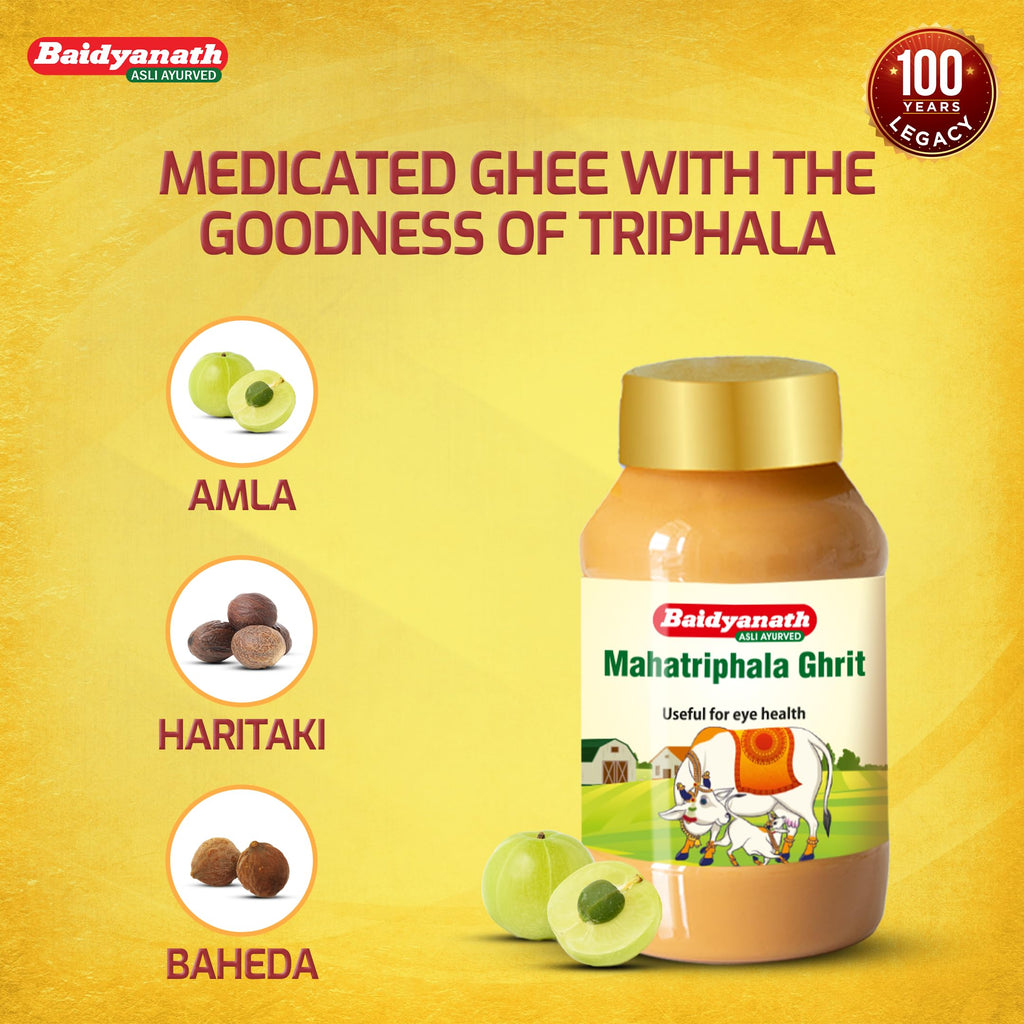 Baidyanath Mahatriphala Ghrita 100 gm - Distacart