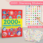 "2000+ Reward Stickers: A Fun Sticker Book for Teachers and Parents - Encouraging and Celebrating Kids' Achievements with Over 2000 Stickers [Paperback]"