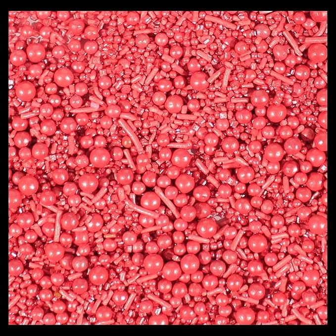 rose pink sprinkles bottle for decoration bottle 100 g