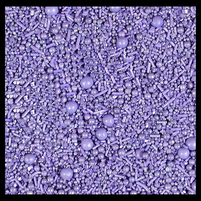 lavender sprinkles bottle for decoration bottle 100 g
