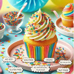 rainbow sprinkles for decoration 06 100 g