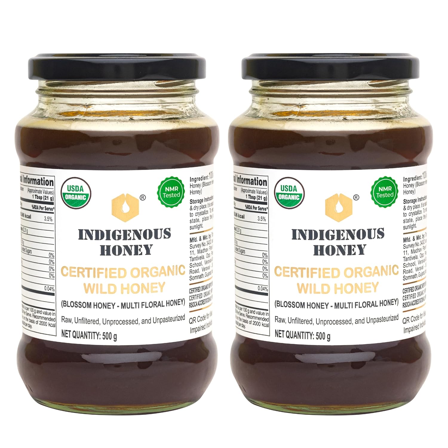 Indigenous Honey Raw Organic Honey Unprocessed Unfiltered Unpasteurized Pure Natural Original Honey - Distacart