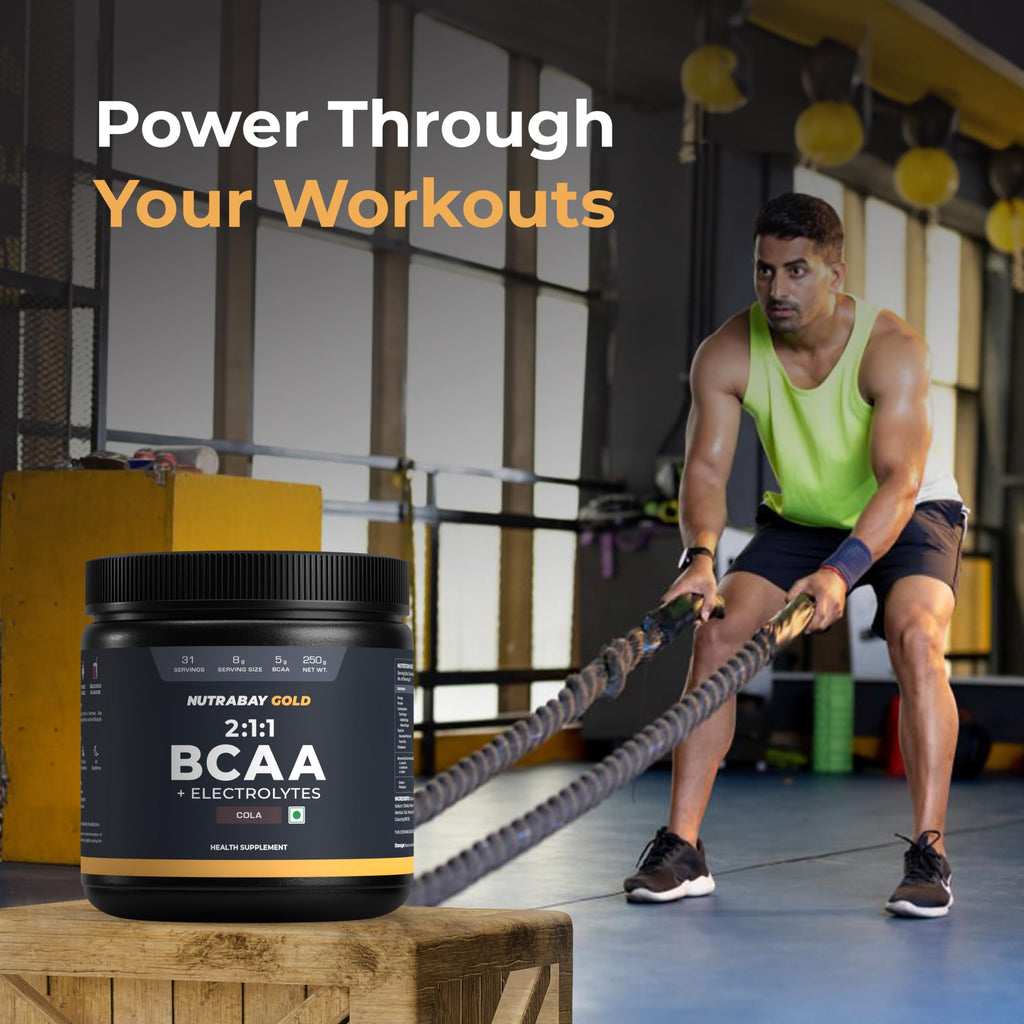 Nutrabay Gold BCAA 2:1:1 with Electrolytes - Cola