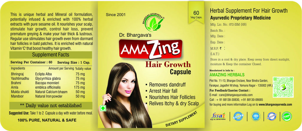 Dr.Bhargav’s Amazing Hair Capsules