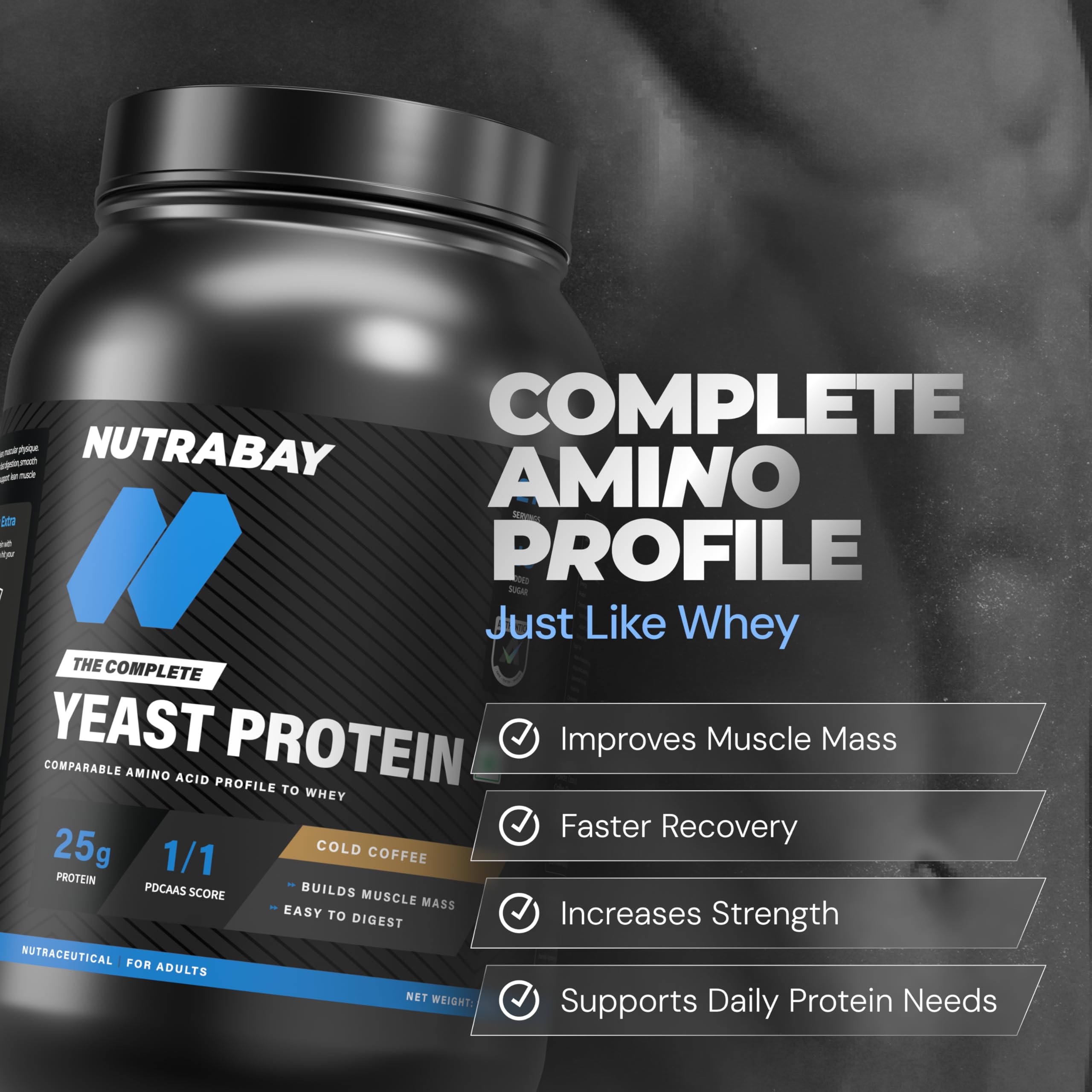 Nutrabay Yeast Protein Powder