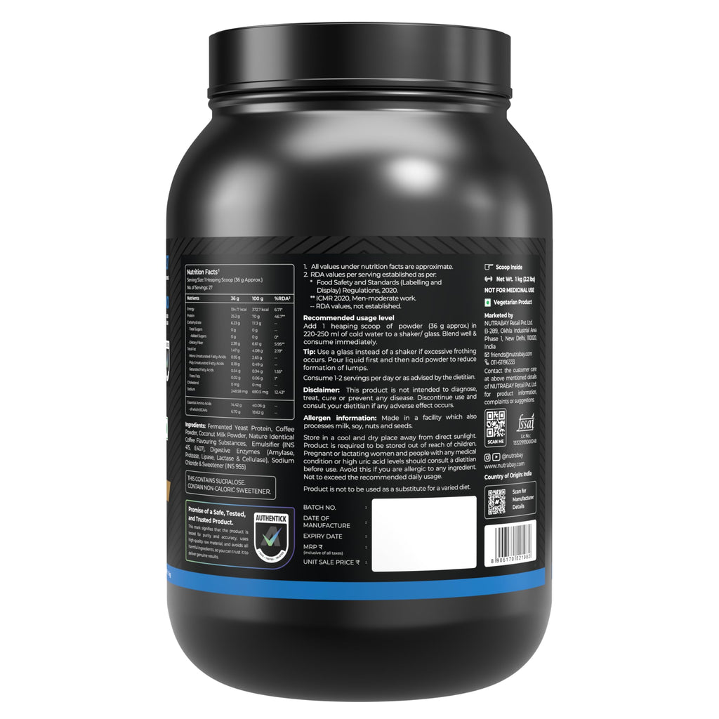 Nutrabay Yeast Protein Powder
