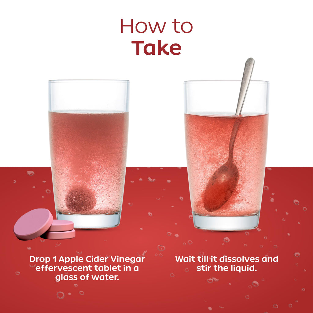 Arth Apple Cider Vinegar Effervescent Tablets