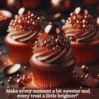 copper sprinkles bottle for decoration bottle 100 g