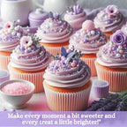 lavender sprinkles bottle for decoration bottle 100 g