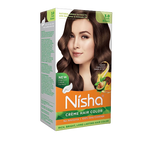 Nisha Creme Hair Color Dark Brown - Distacart