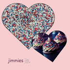 patriotic sprinkles for decoration 08 120 gm