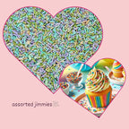 rainbow sprinkles for decoration 08 100 g