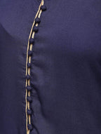 Cheera Straight Kurta With Bell Sleeve Gotta Work Design And Straight Gotta Work Plazo Pant