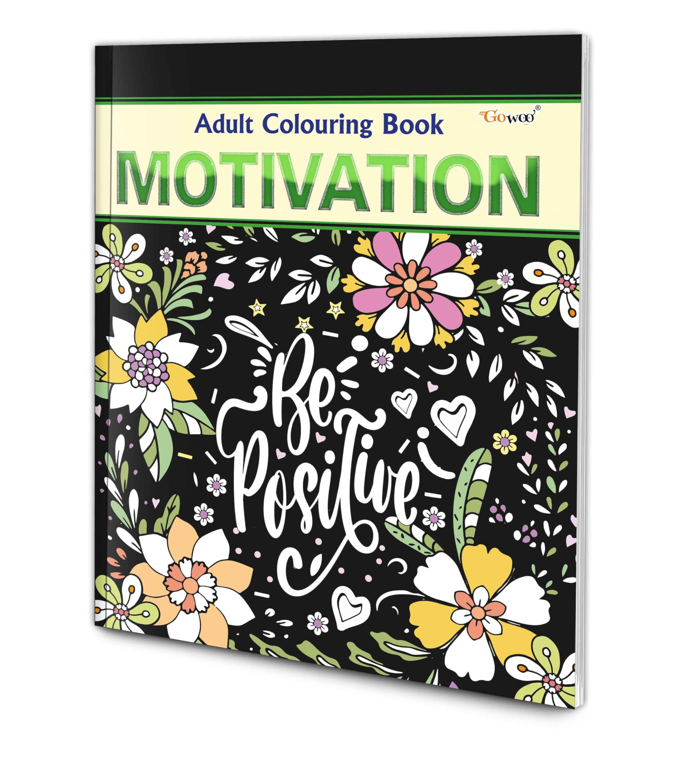 Motivation - Adult Colouring Book : Fun colouring for Kids and Adults, Creative coloring Book, Mindfulness coloring book, Relaxing coloring book