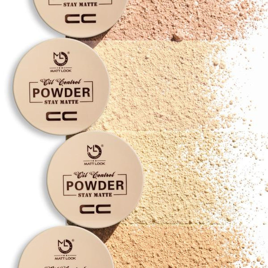 Matt Look CC Oil Control Stay Matte Powder - Natural - Distacart
