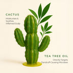 Naturali Dandruff Defence Shampoo with Tea Tree Oil & Cactus Extracts