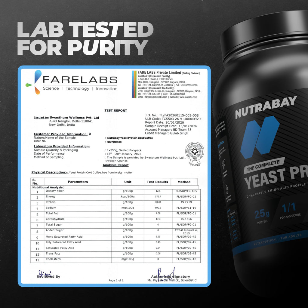 Nutrabay Yeast Protein Powder