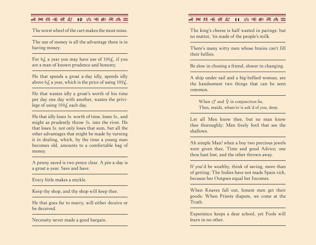 Poor Richard's Almanack