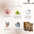Kokila Insta Shampoo Hair Colour For Men & Women