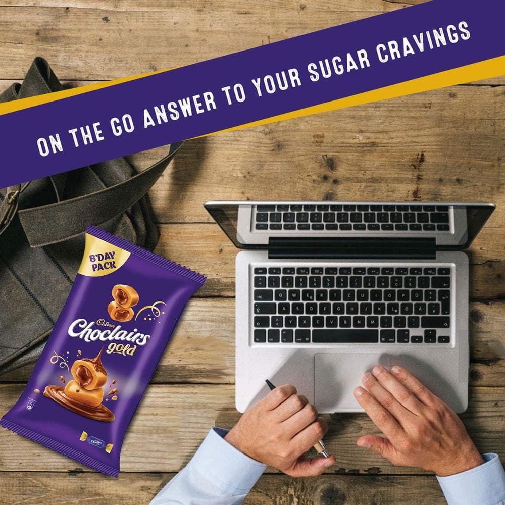 Cadbury Choclairs Gold Candies Birthday Pack