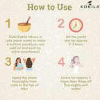 Kokila 100% Natural & Herbal Henna Mehandi Powder With 6 Ayurvedic Herbs, Organic Hair Colour