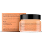 Himalayan Body Scrub with Lychee Oil - Natural Exfoliating Body & Face Scrub for Acne, Cellulite, Scars, Moisturizing & Deep Cleansing Skin - Skin Care for Men and Women - Distacart
