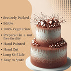 bronze sprinkles bottle for decoration bottle 100 g