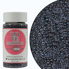 black sprinkles bottle for decoration bottle 100 g