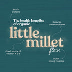Bharat Vedica Organic Little Millet Flour - Organic kutki ka Atta - Distacart