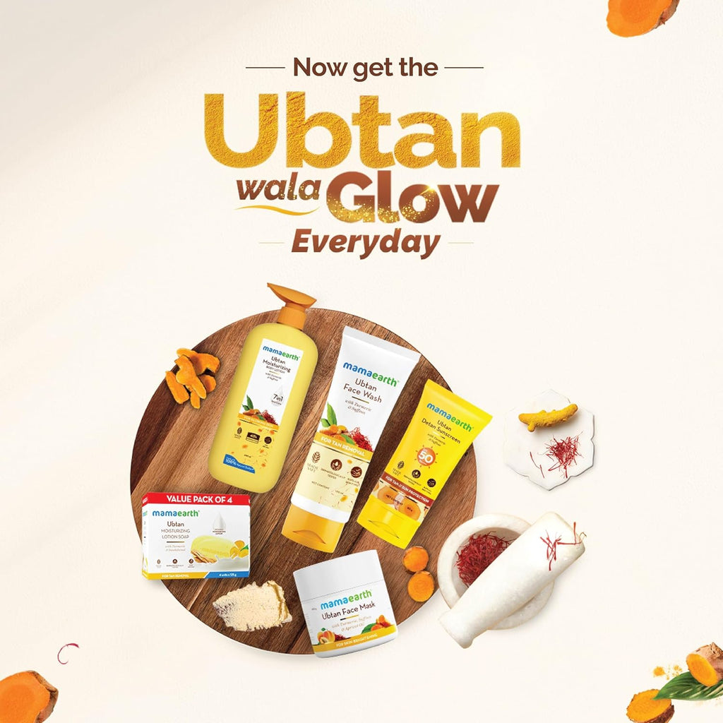 Mamaearth Ubtan Face Wash For Tan Removal - Distacart