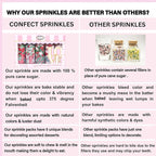 black sprinkles bottle for decoration bottle 100 g